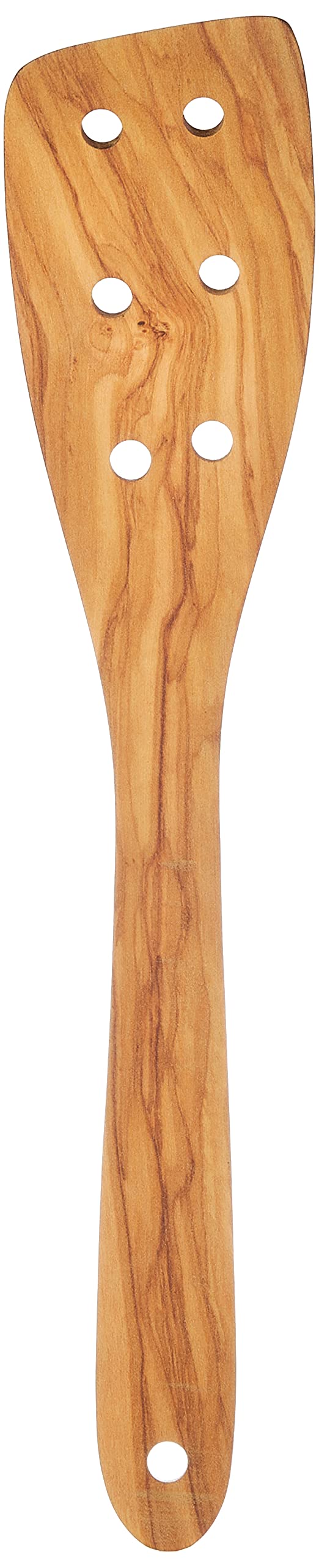 Amazon.co.jp: リバーライト 穴あきターナー 木製 オリーブの木 4004